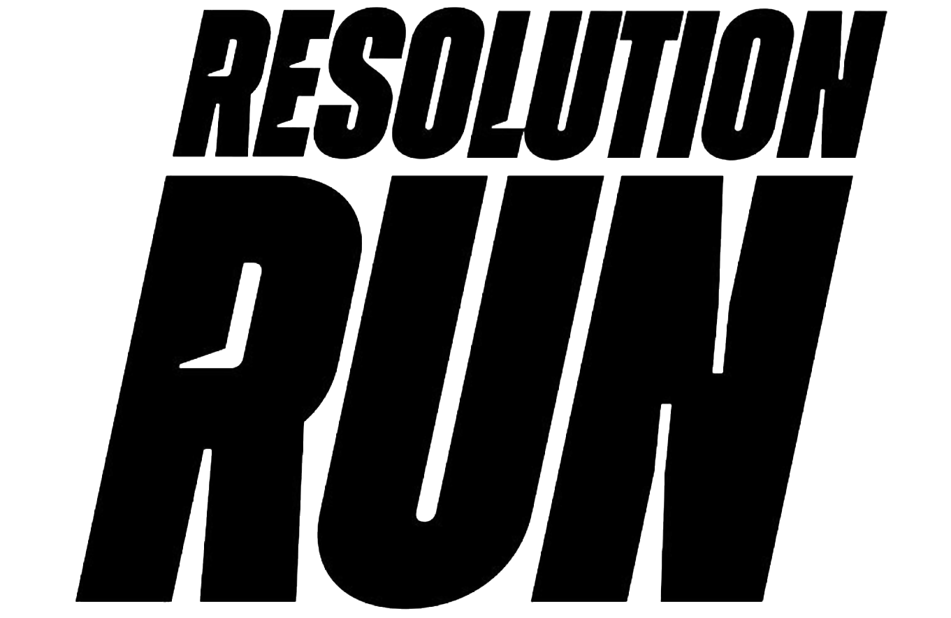 Resolution Run 2026 logotipas